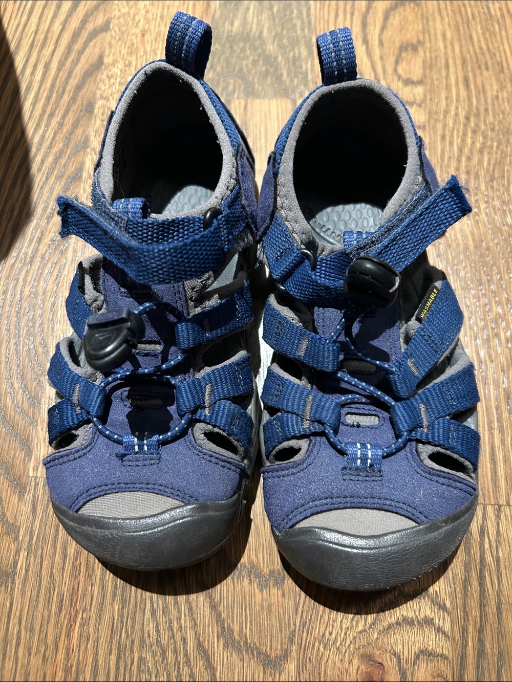 Keen Kids Navy Blue Closed-Toe Adventure Sandals
